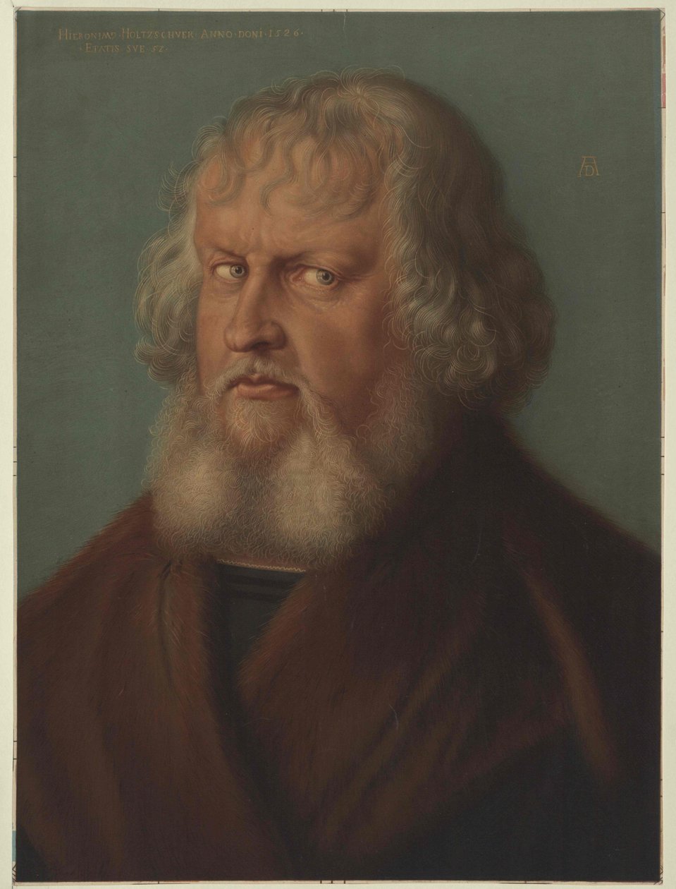 Hieronymus Holzschuher (druk) autorstwa Artist Unknown