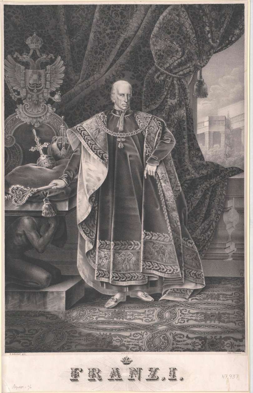 Święty Cesarz Rzymski Franciszek II autorstwa Artist Unknown