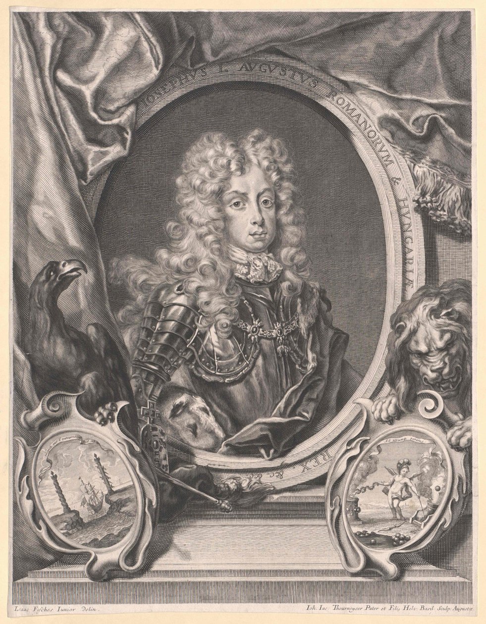 Święty Cesarz Rzymski Józef I autorstwa Artist Unknown