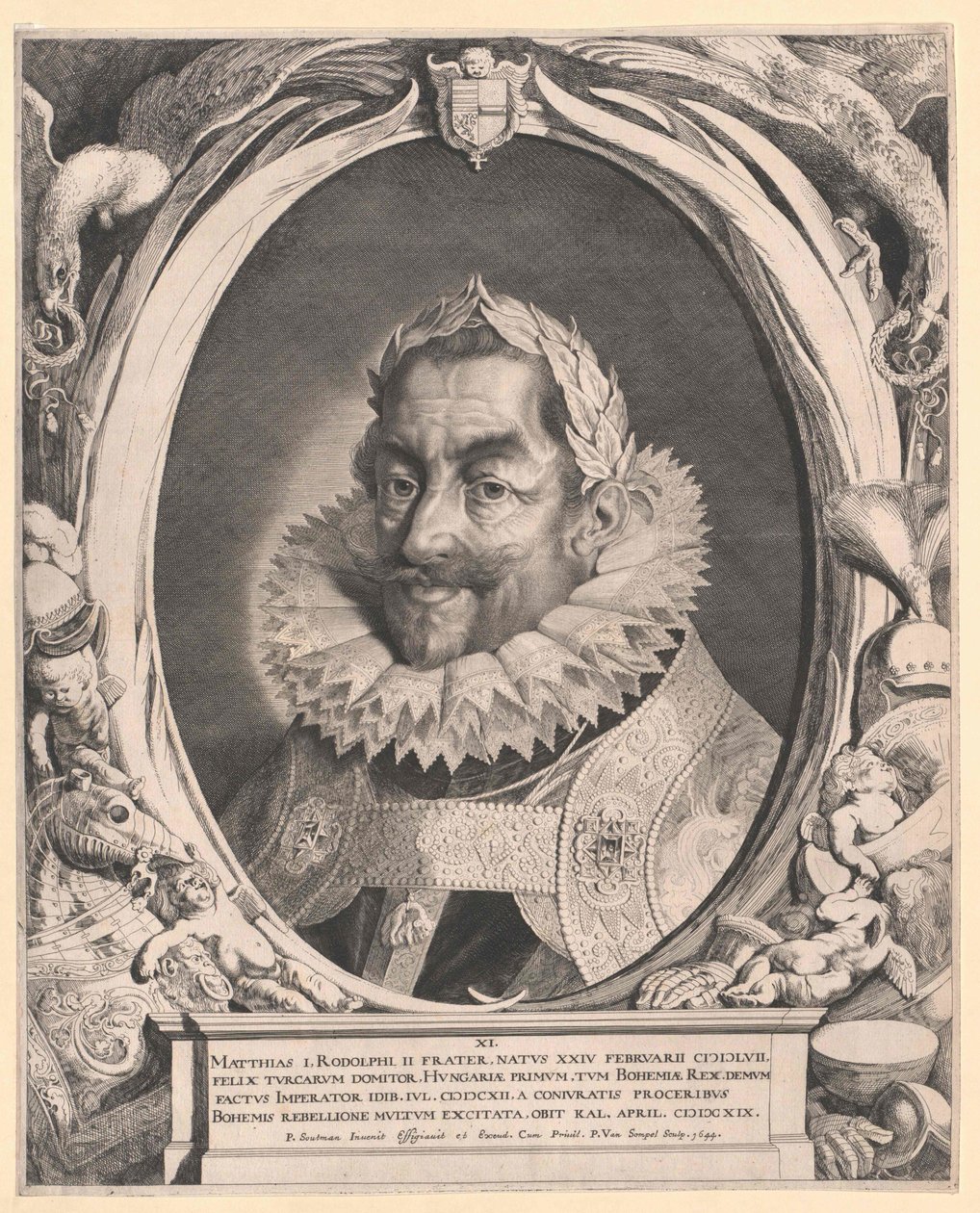 Święty Cesarz Rzymski Mateusz I autorstwa Artist Unknown