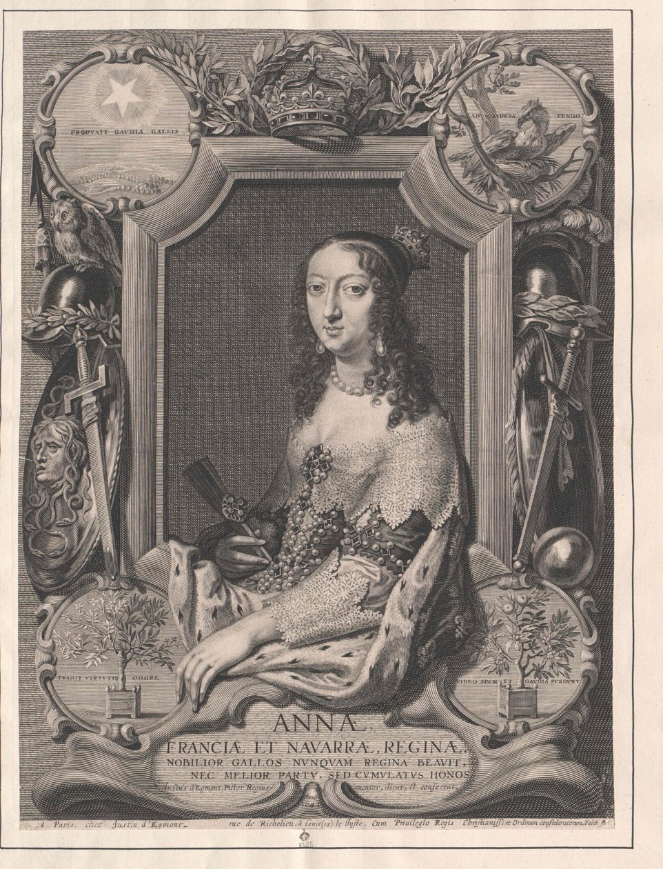 Infantka hiszpańska Anna autorstwa Artist Unknown
