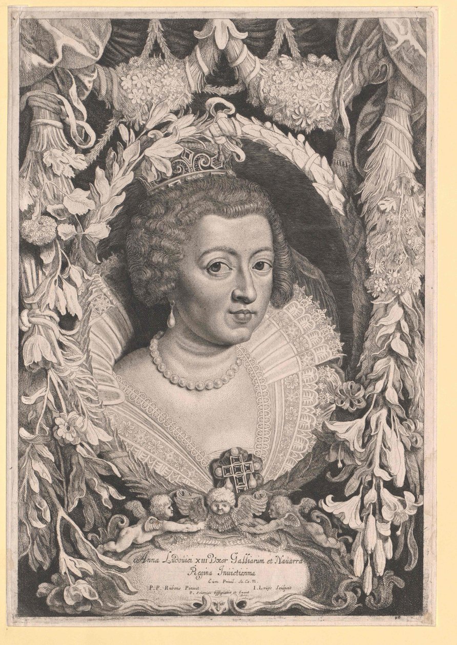 Infantka hiszpańska Anna autorstwa Artist Unknown