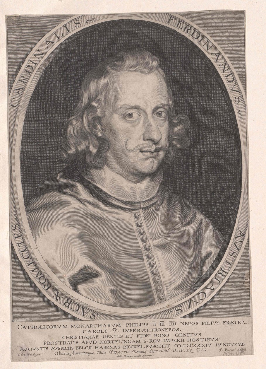 Infant Hiszpanii Ferdynand autorstwa Artist Unknown