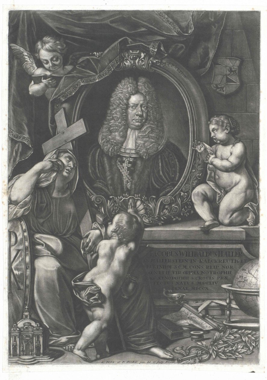 Jacob Wilibald Haller von Hallerstein autorstwa Artist Unknown