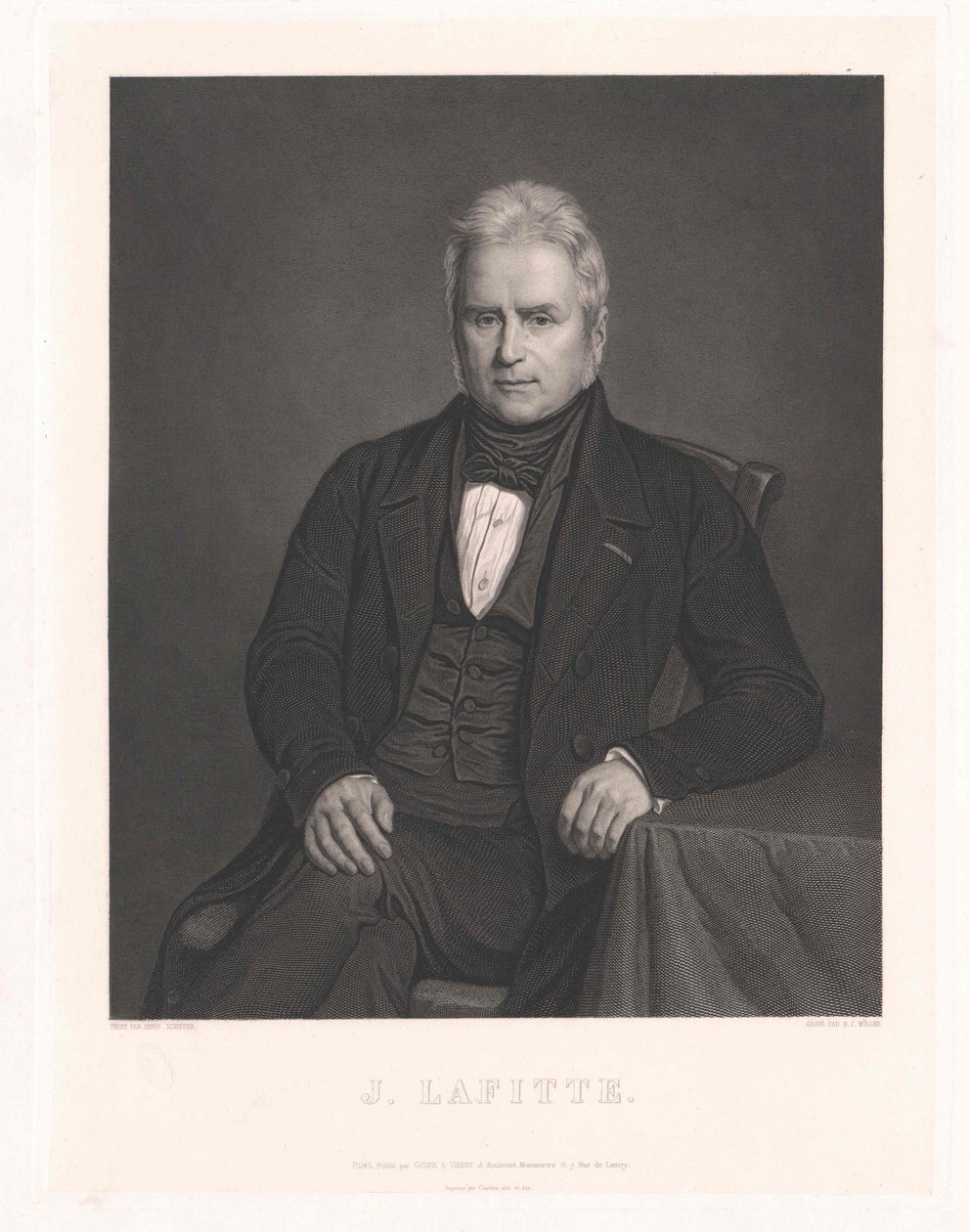 Jacques Lafitte autorstwa Artist Unknown