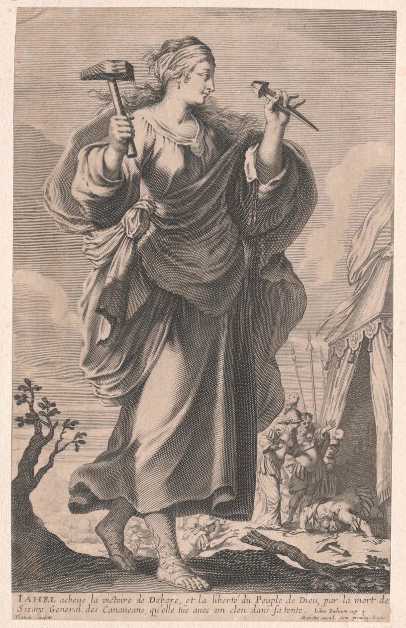 Jahel, autorstwa Artist Unknown