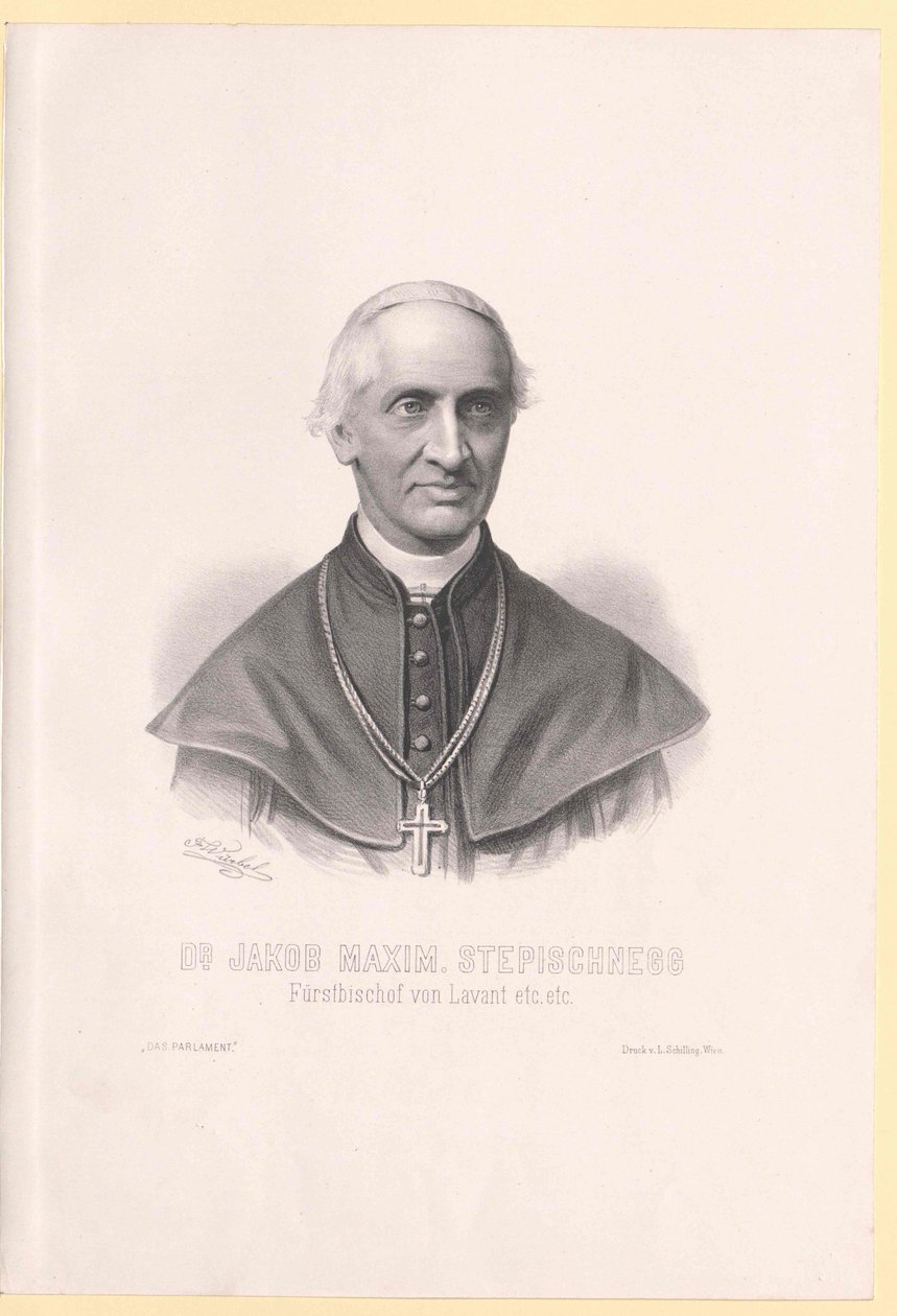 Jakob Maximilian Stepischnegg autorstwa Artist Unknown
