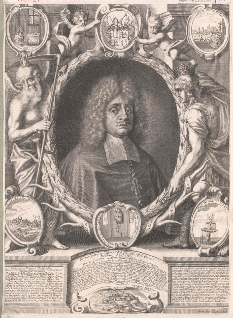 Johann Eucharius baron Schenk von Castell (druk) autorstwa Artist Unknown