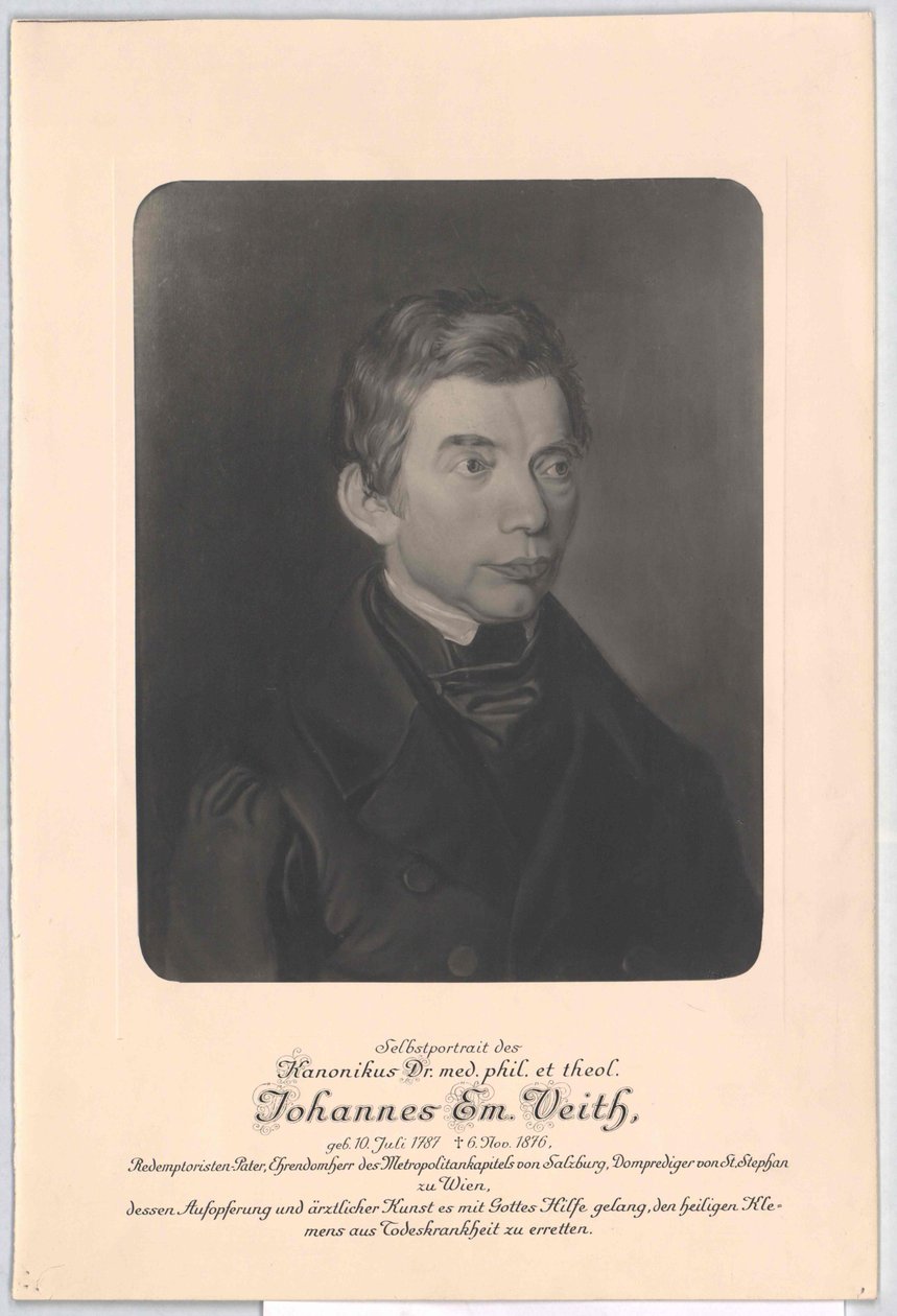 Johann Immanuel Veith autorstwa Artist Unknown