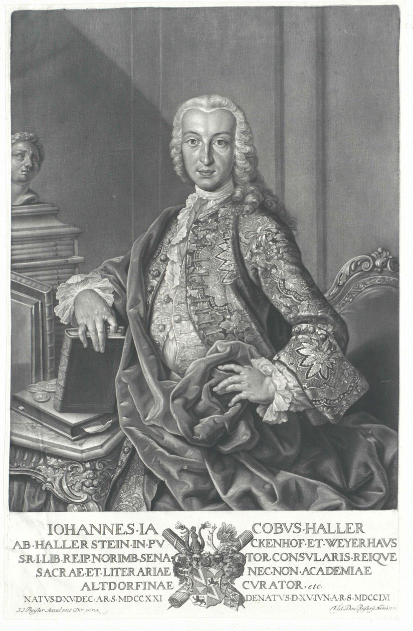 Johann Jacob Haller von Hallerstein autorstwa Artist Unknown