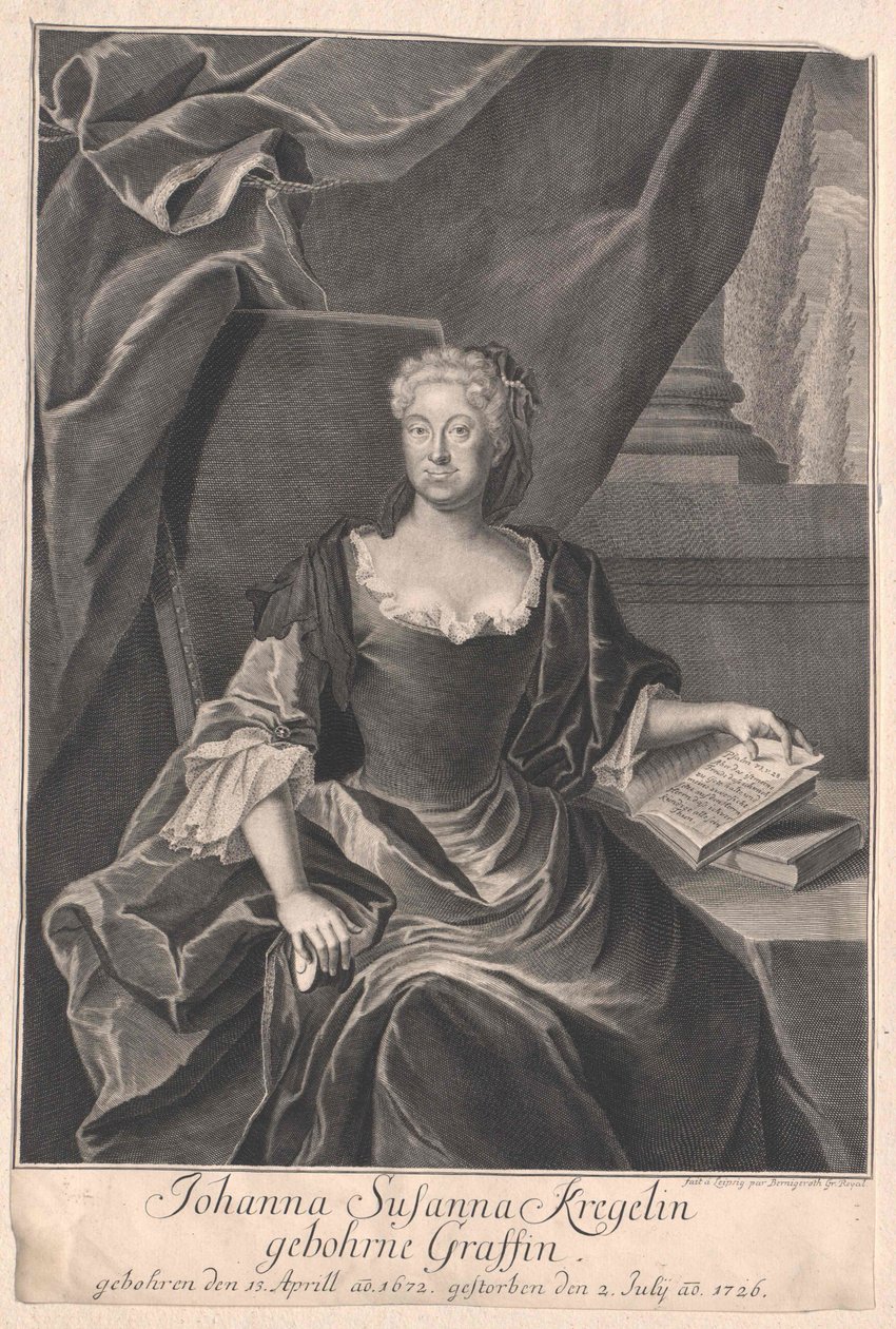 Johanna Susanna Graff autorstwa Artist Unknown