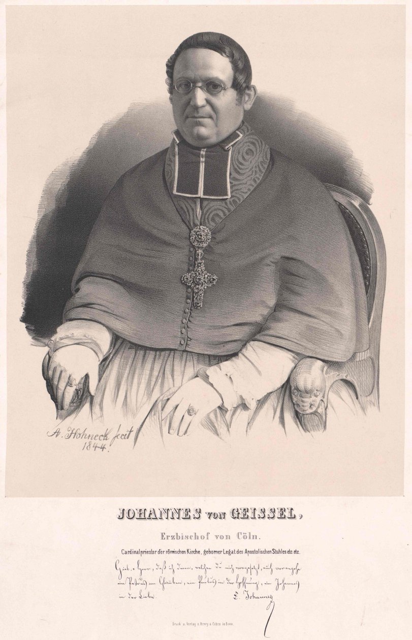 Johannes von Geissel autorstwa Artist Unknown