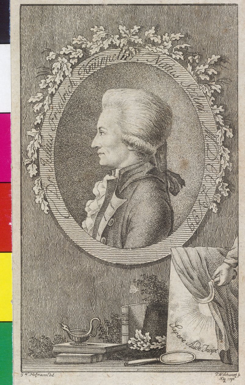 Julius Knueppel (druk) autorstwa Artist Unknown