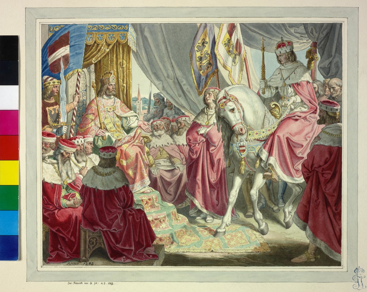 Król Rudolf I Habsburg autorstwa Artist Unknown