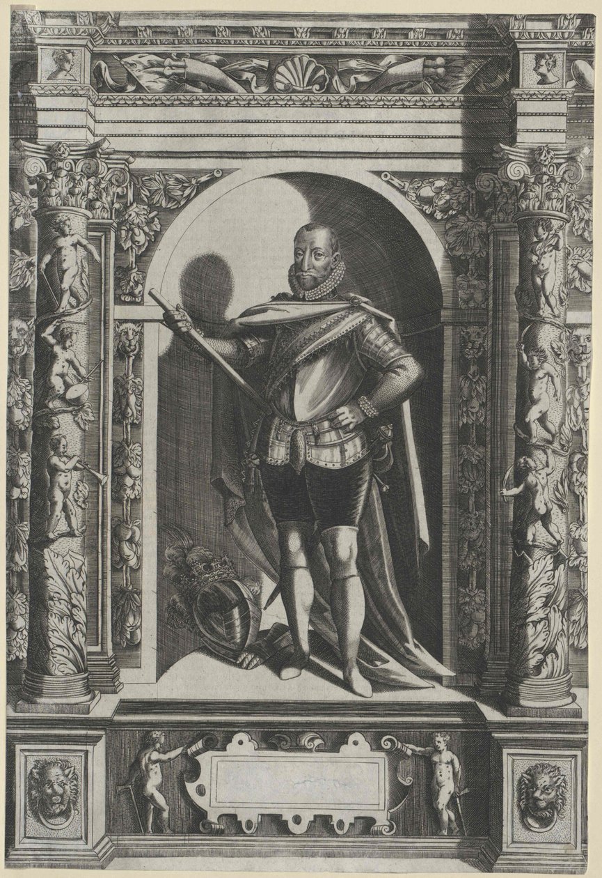 Król Danii Fryderyk II autorstwa Artist Unknown