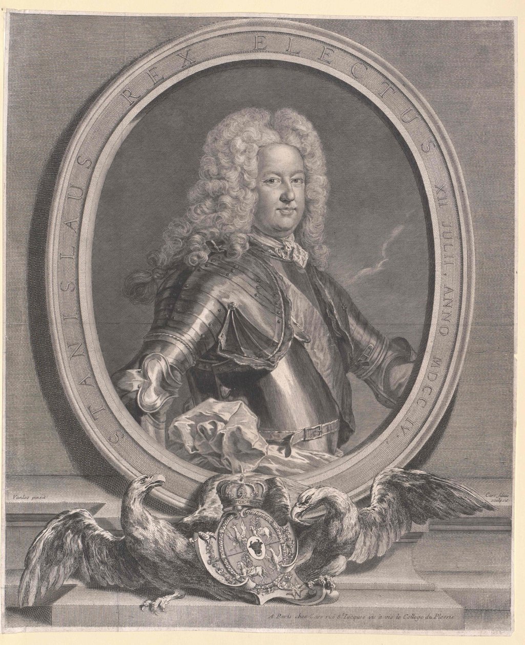 Król Polski Stanisław I autorstwa Artist Unknown