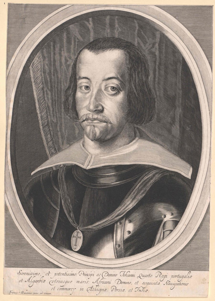 Król Portugalii Jan IV autorstwa Artist Unknown