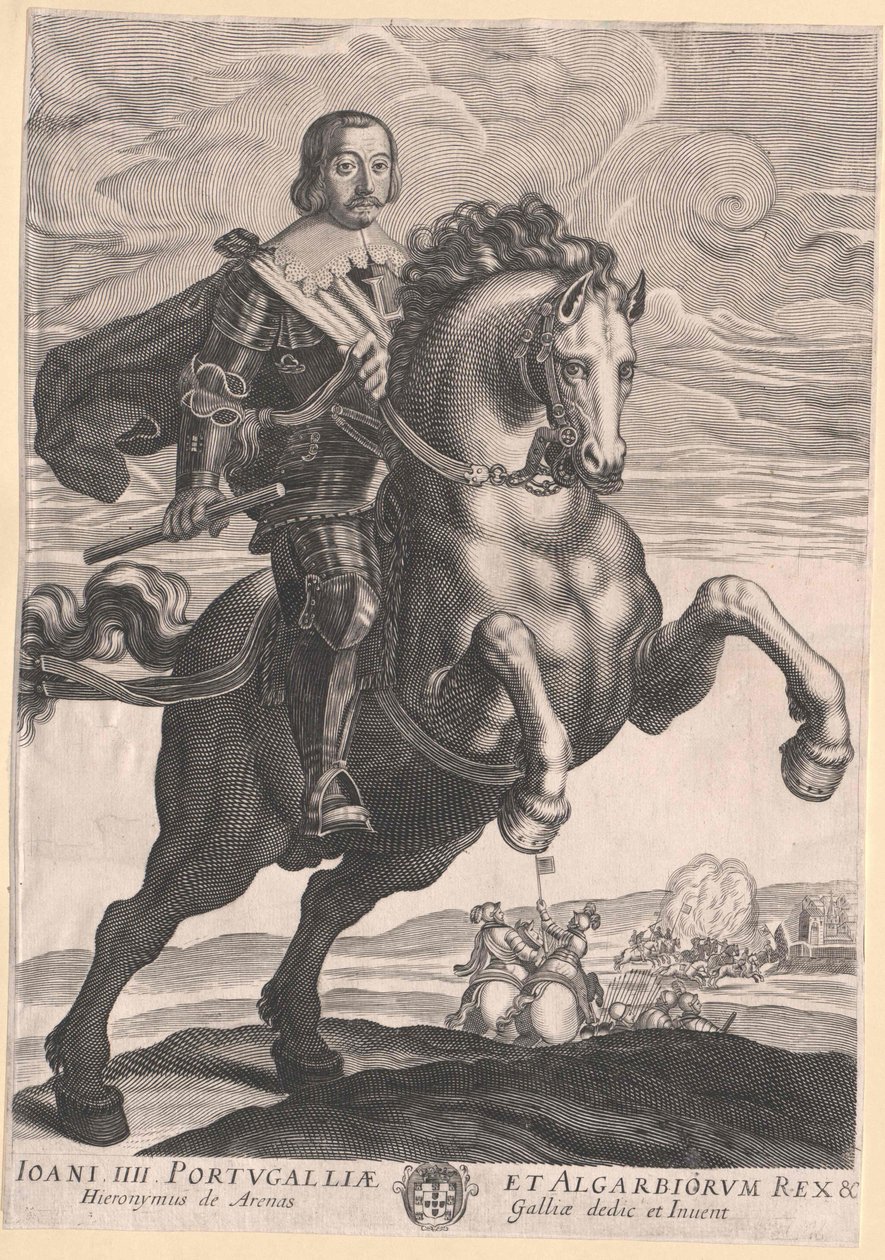 Król Portugalii Jan IV autorstwa Artist Unknown