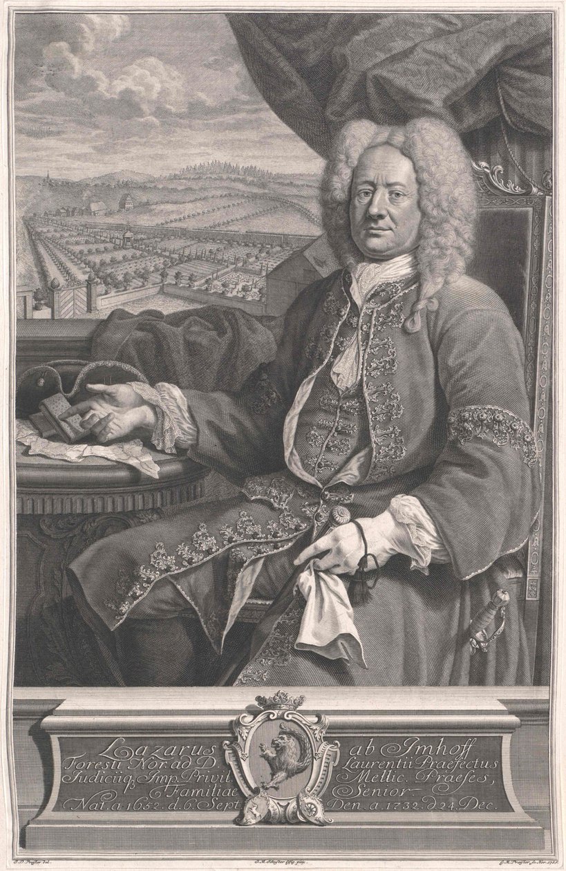Lazarus von Imhoff autorstwa Artist Unknown
