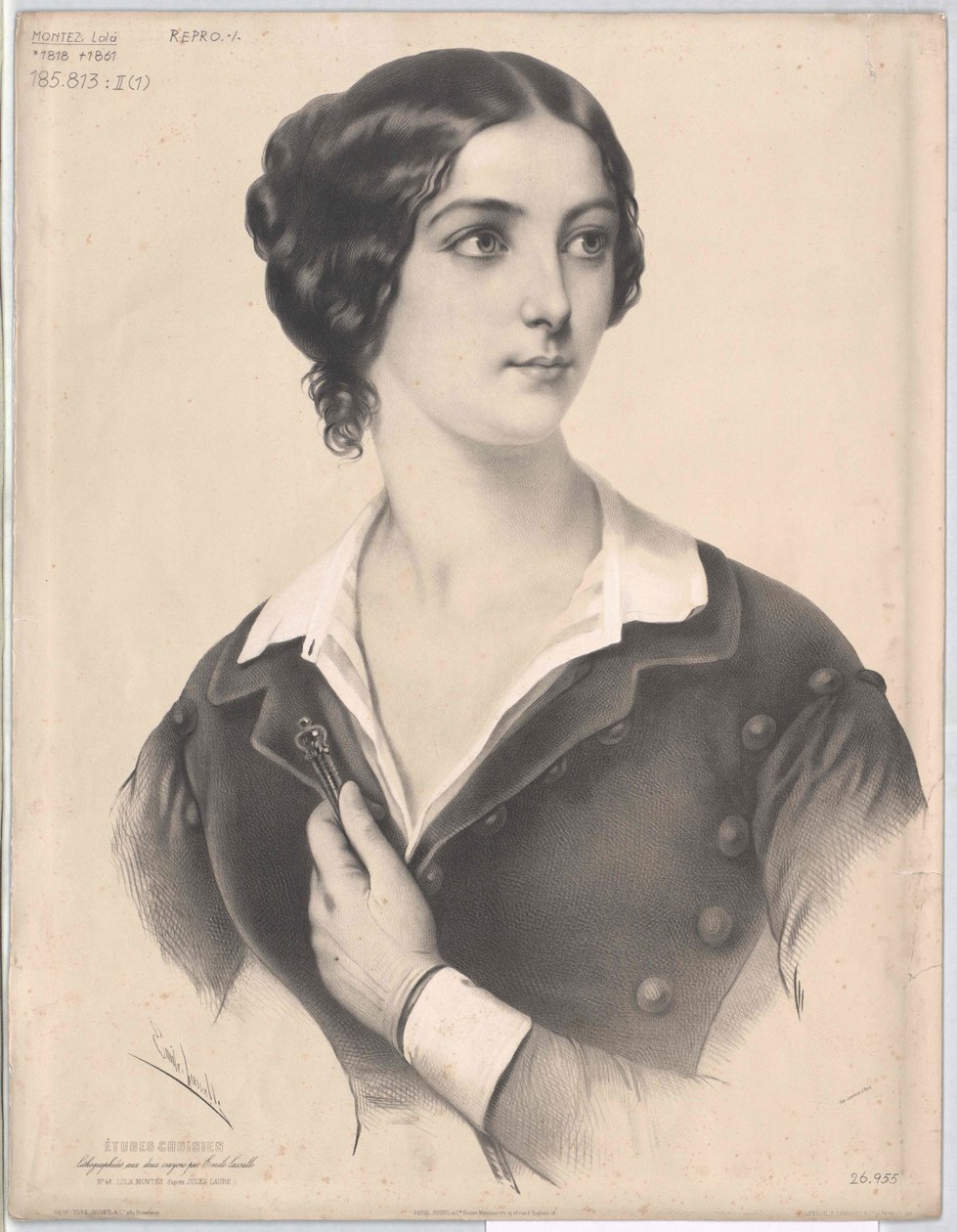 Lola Montez autorstwa Artist Unknown