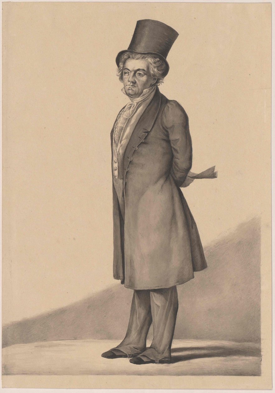 Ludwig van Beethoven autorstwa Artist Unknown