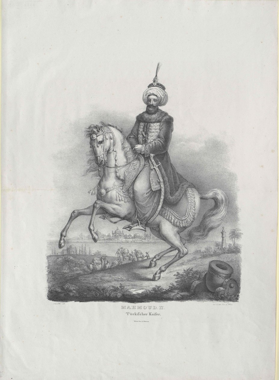 Machmud II sułtan Turcji, autorstwa Artist Unknown