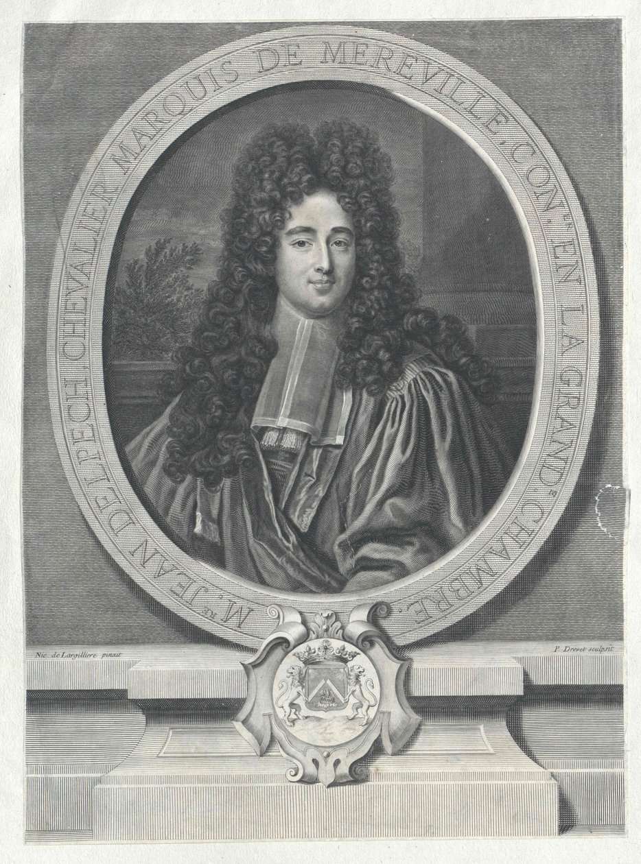 Markiz de Mereville Delpech autorstwa Artist Unknown