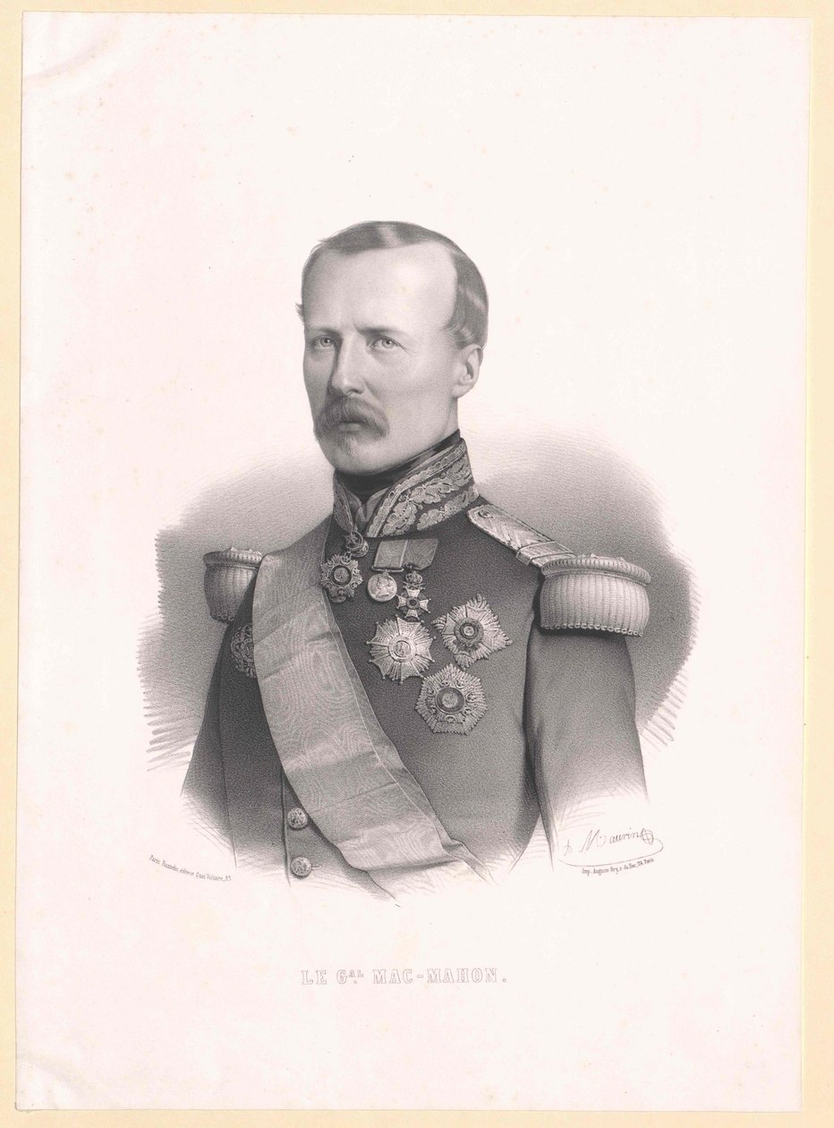 Maurice de MacMahon autorstwa Artist Unknown