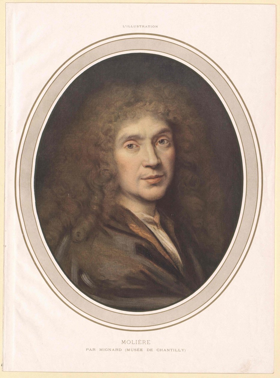 Moliere (druk) autorstwa Artist Unknown