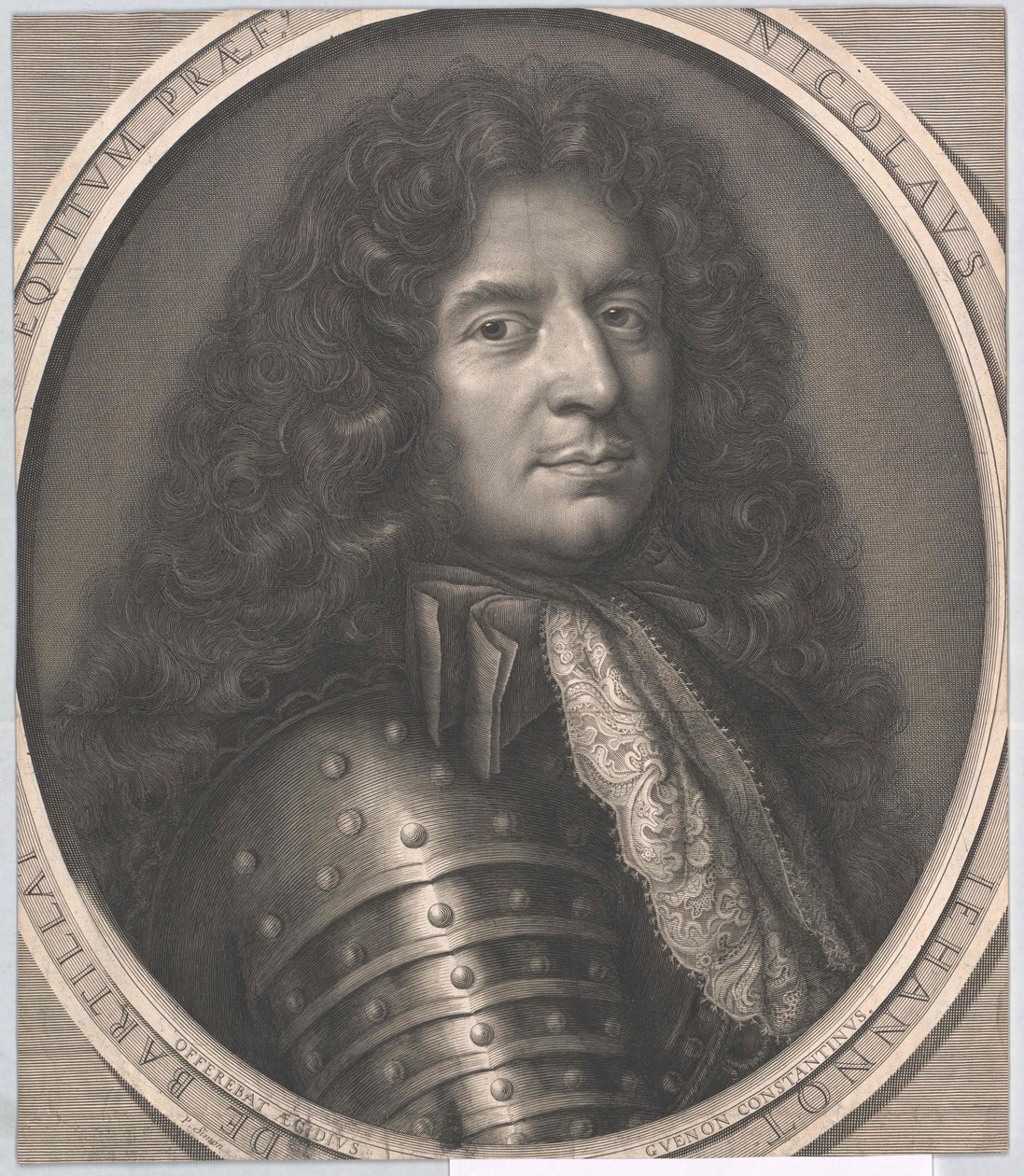 Nicolas Jehannot de Bartillat (druk) autorstwa Artist Unknown