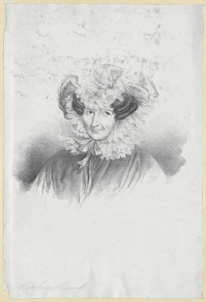 Peverelli, ... Markiza autorstwa Artist Unknown