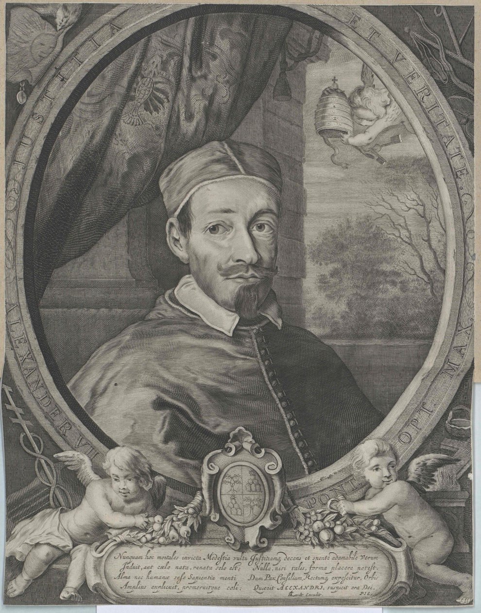 Papież Aleksander VII autorstwa Artist Unknown