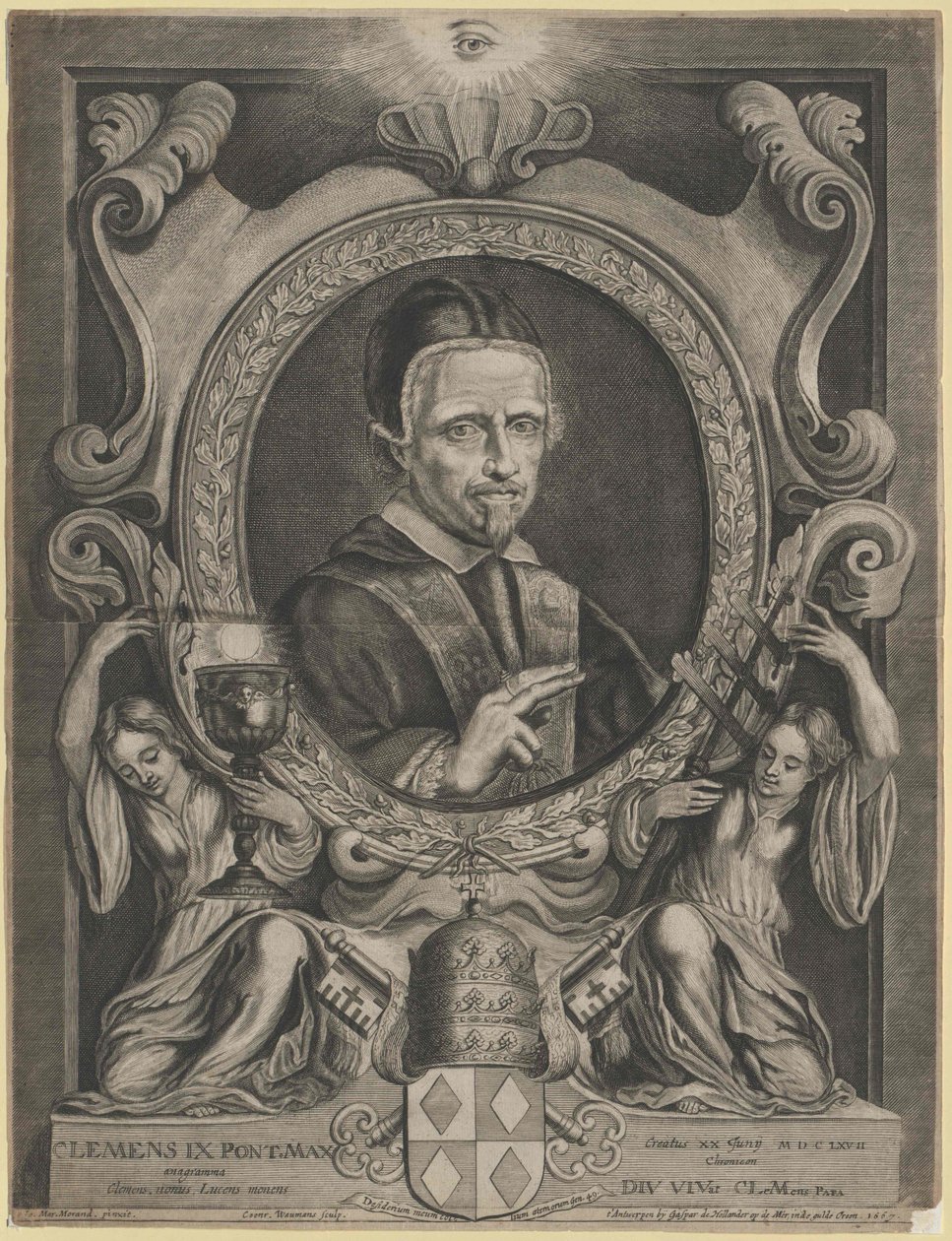 Papież Klemens IX autorstwa Artist Unknown