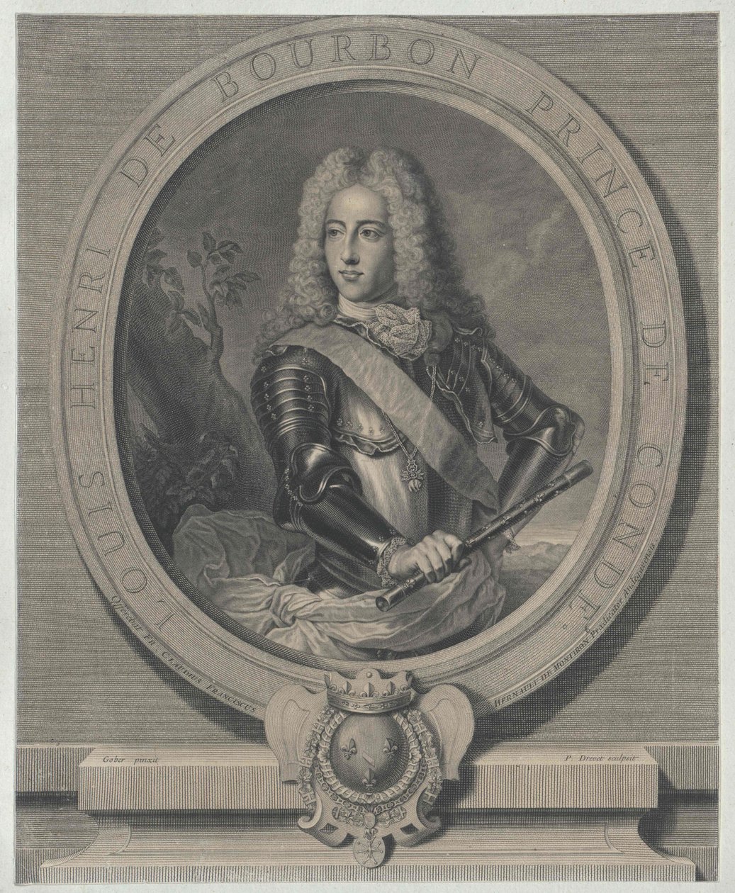 Książę Conde Louis Henry autorstwa Artist Unknown