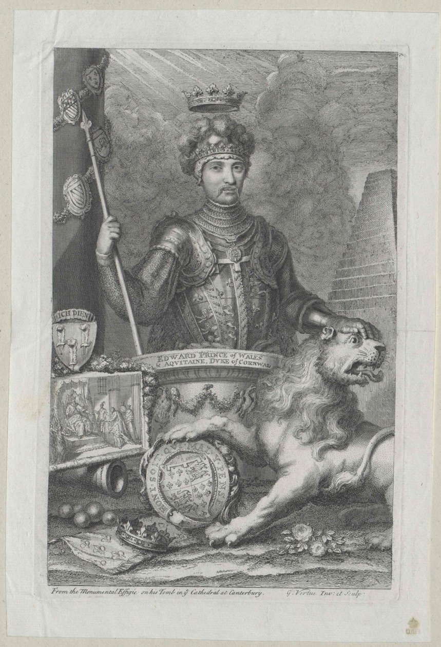 Książę Anglii Eduard autorstwa Artist Unknown