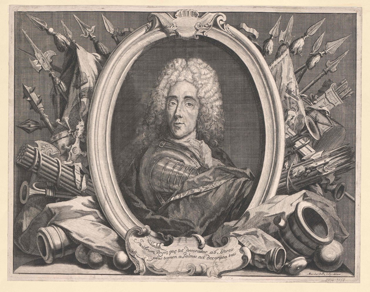 Prince of Savoy Carignan Eugene autorstwa Artist Unknown