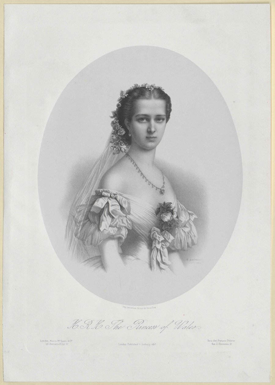 Księżniczka Danii Aleksandra autorstwa Artist Unknown