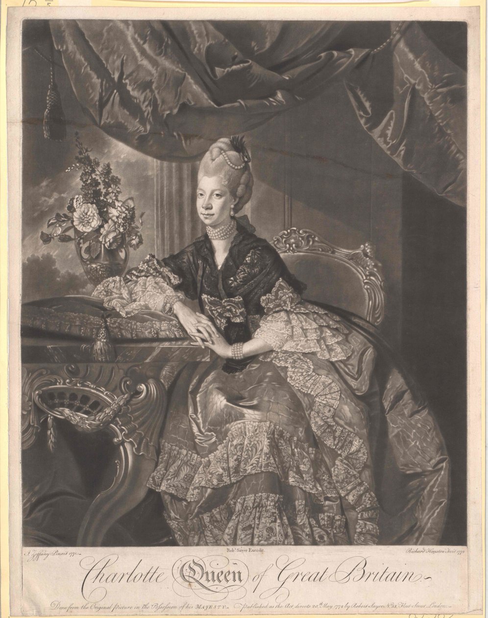 Księżniczka Meklemburgii-Strelitz Sophie Charlotte autorstwa Artist Unknown