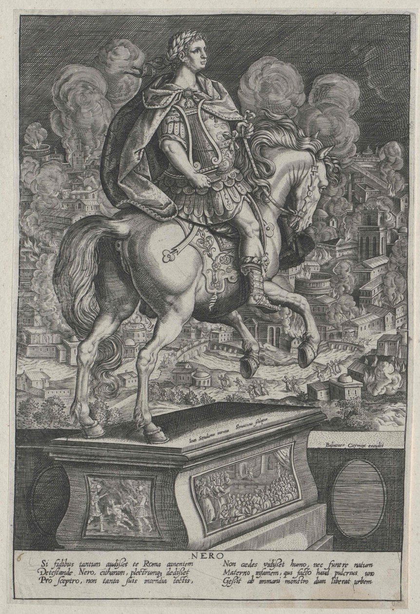 Cesarz rzymski Neron autorstwa Artist Unknown