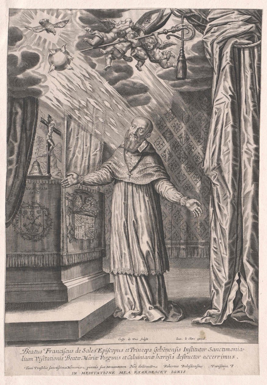 Święty Franciszek Salezy autorstwa Artist Unknown
