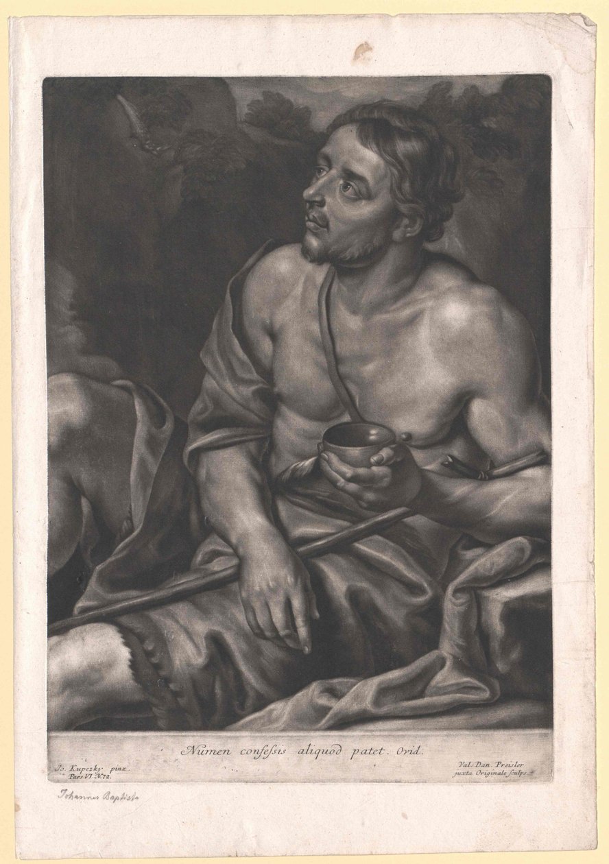 Święty Jan Chrzciciel autorstwa Artist Unknown
