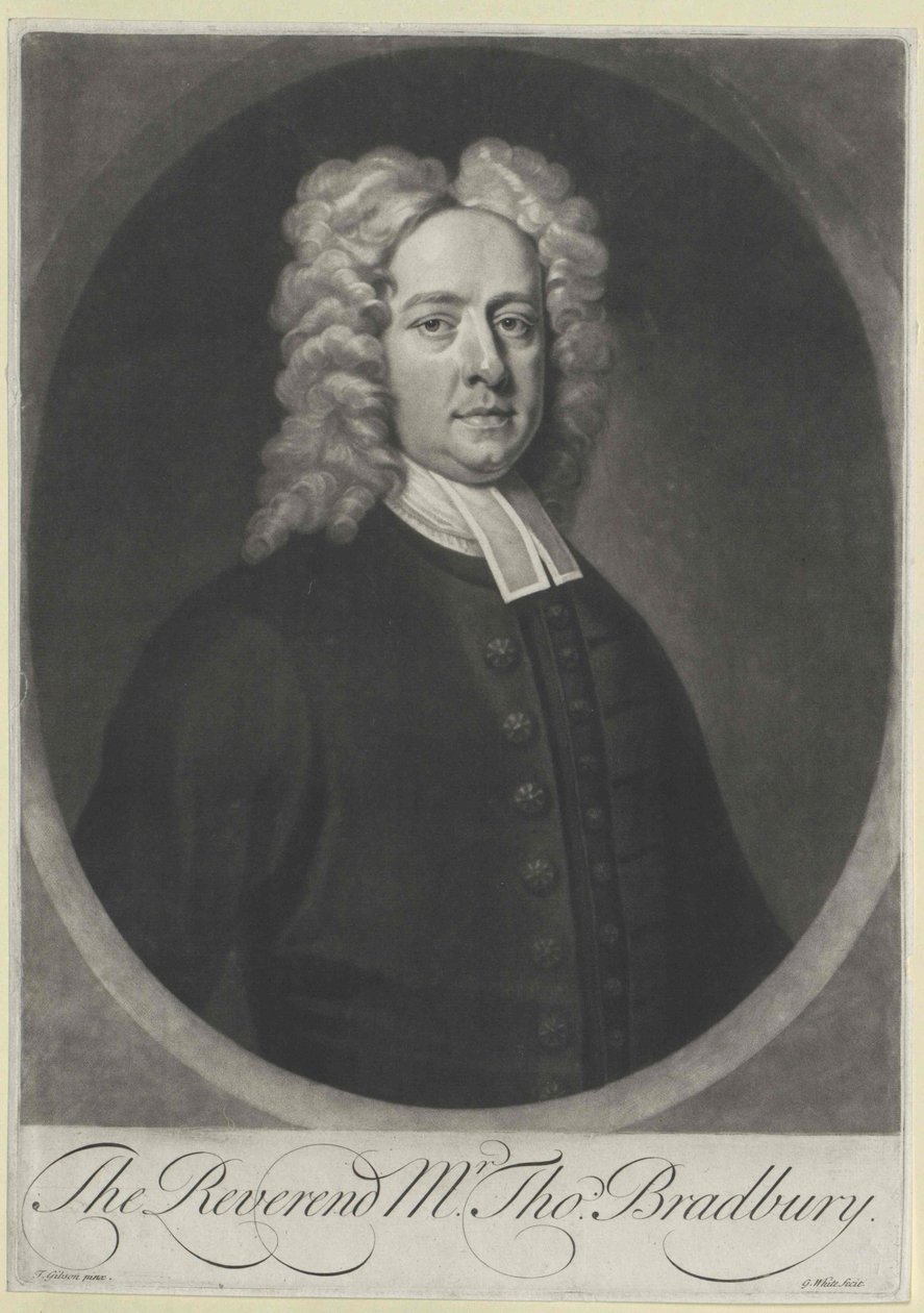 Thomas Bradbury (druk) autorstwa Artist Unknown