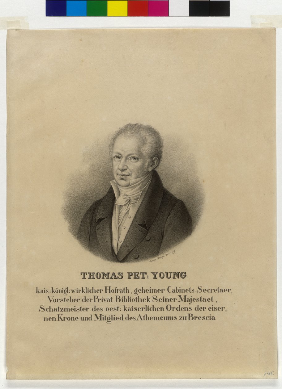 Thomas Peter Young (druk) autorstwa Artist Unknown