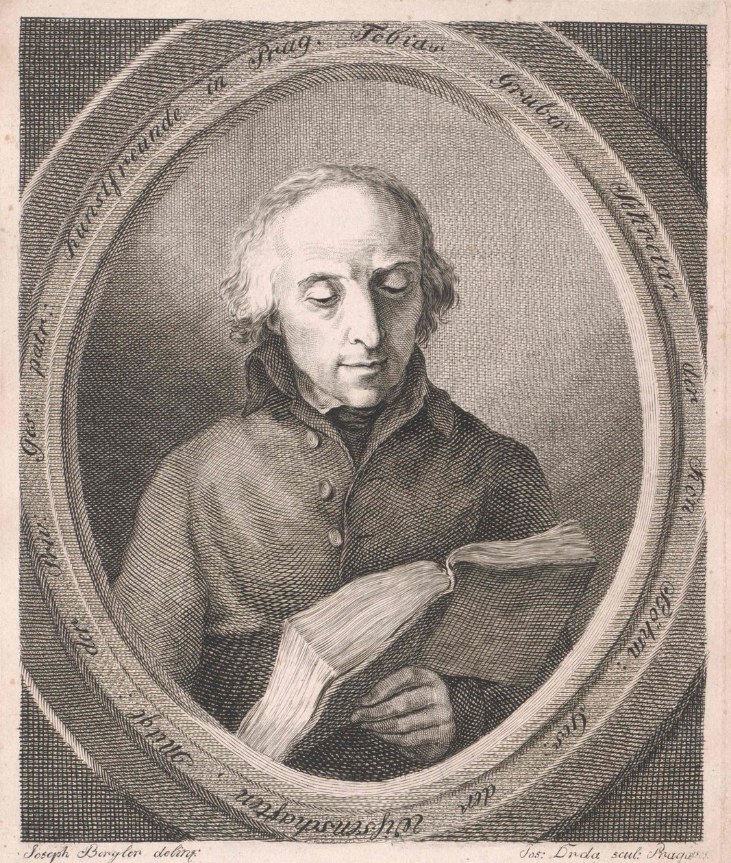 Tobias Gruber (druk) autorstwa Artist Unknown