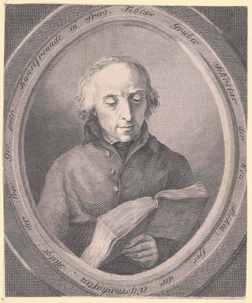 Tobias Gruber (druk) autorstwa Artist Unknown