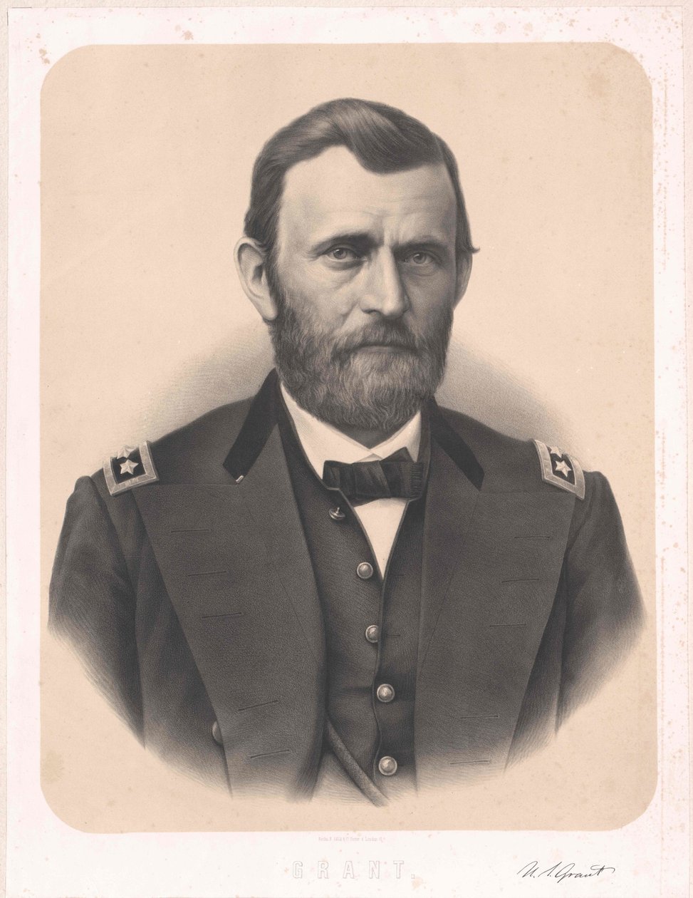 Ulysses Simpson Grant (druk) autorstwa Artist Unknown
