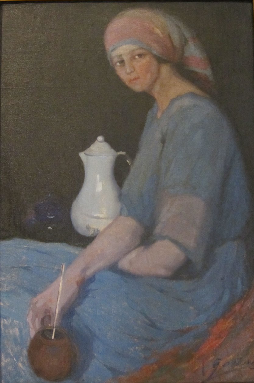 Dziewczyna z mate autorstwa Arturo Gordon