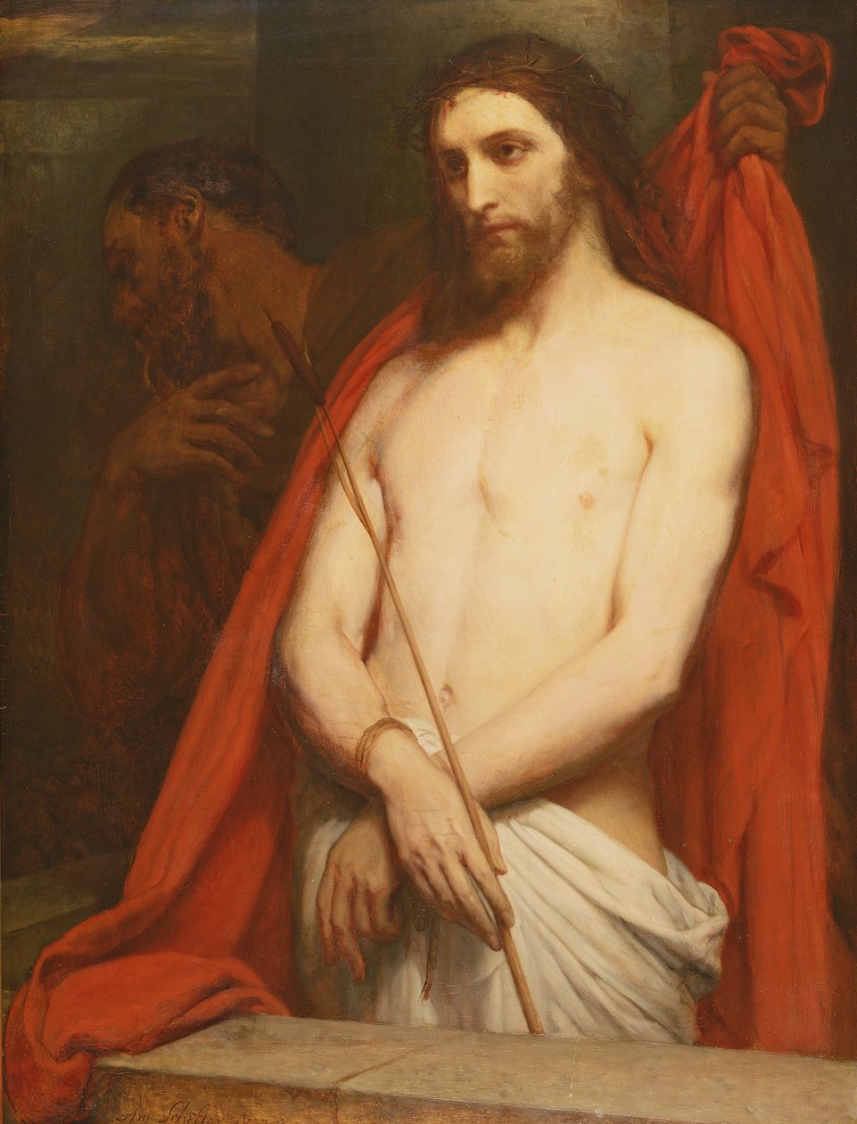 Chrystus z trzciną autorstwa Ary Scheffer