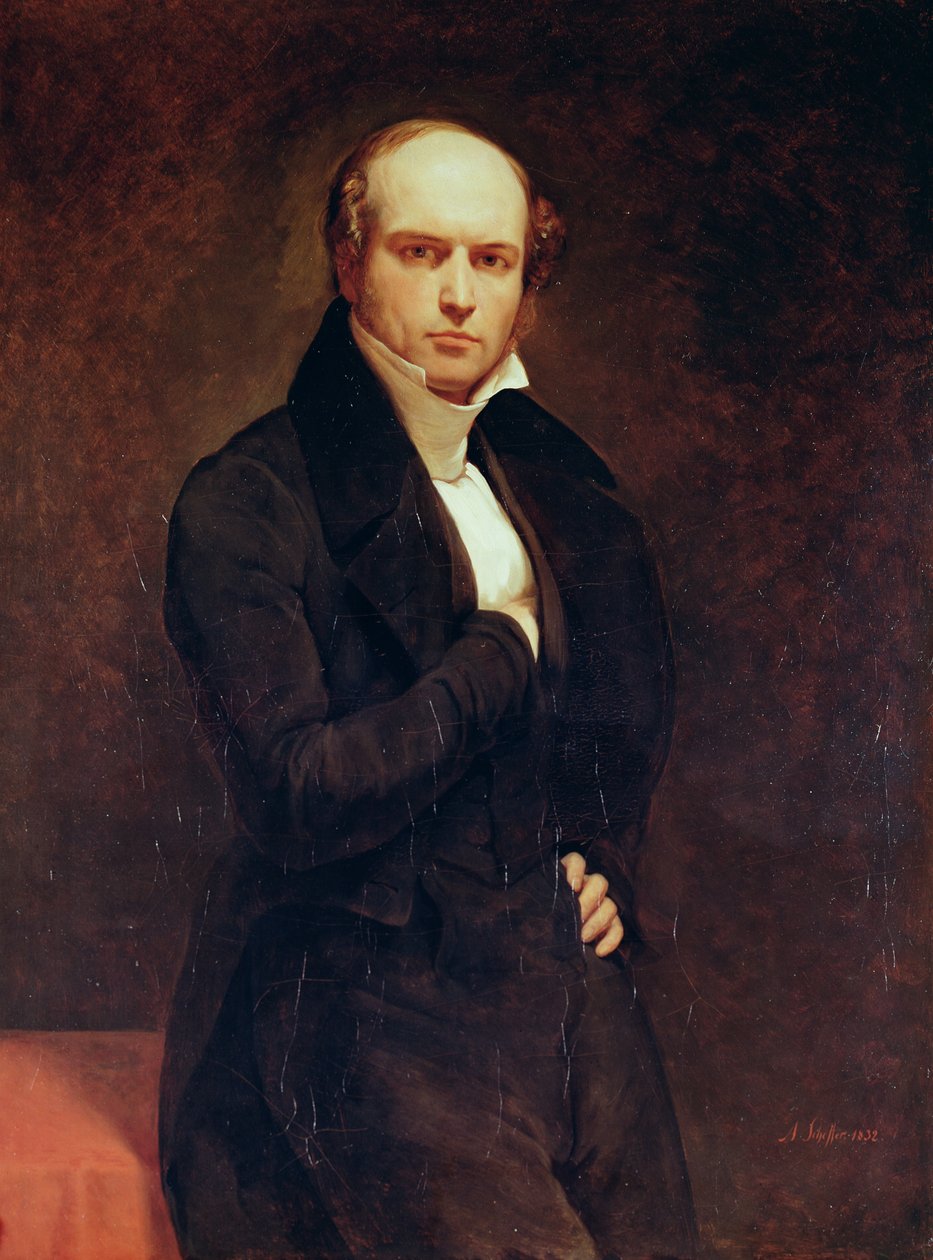 Portret Odilona Barrota (1791-1873) autorstwa Ary Scheffer