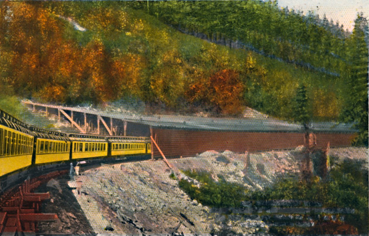 Wioski śnieżne w Górach Kaskadowych, ok. 1916 r. autorstwa Asahel Curtis